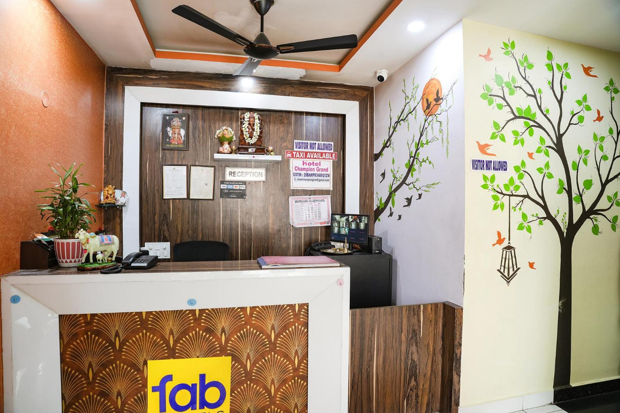 Fabhotel Champion Grand - Nr Fortis Hospital, Nagarbhavi Jālahalli Екстериор снимка